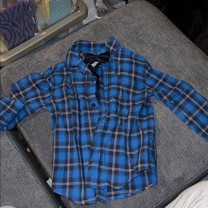 Koala Kids Navy Plaid Shirt